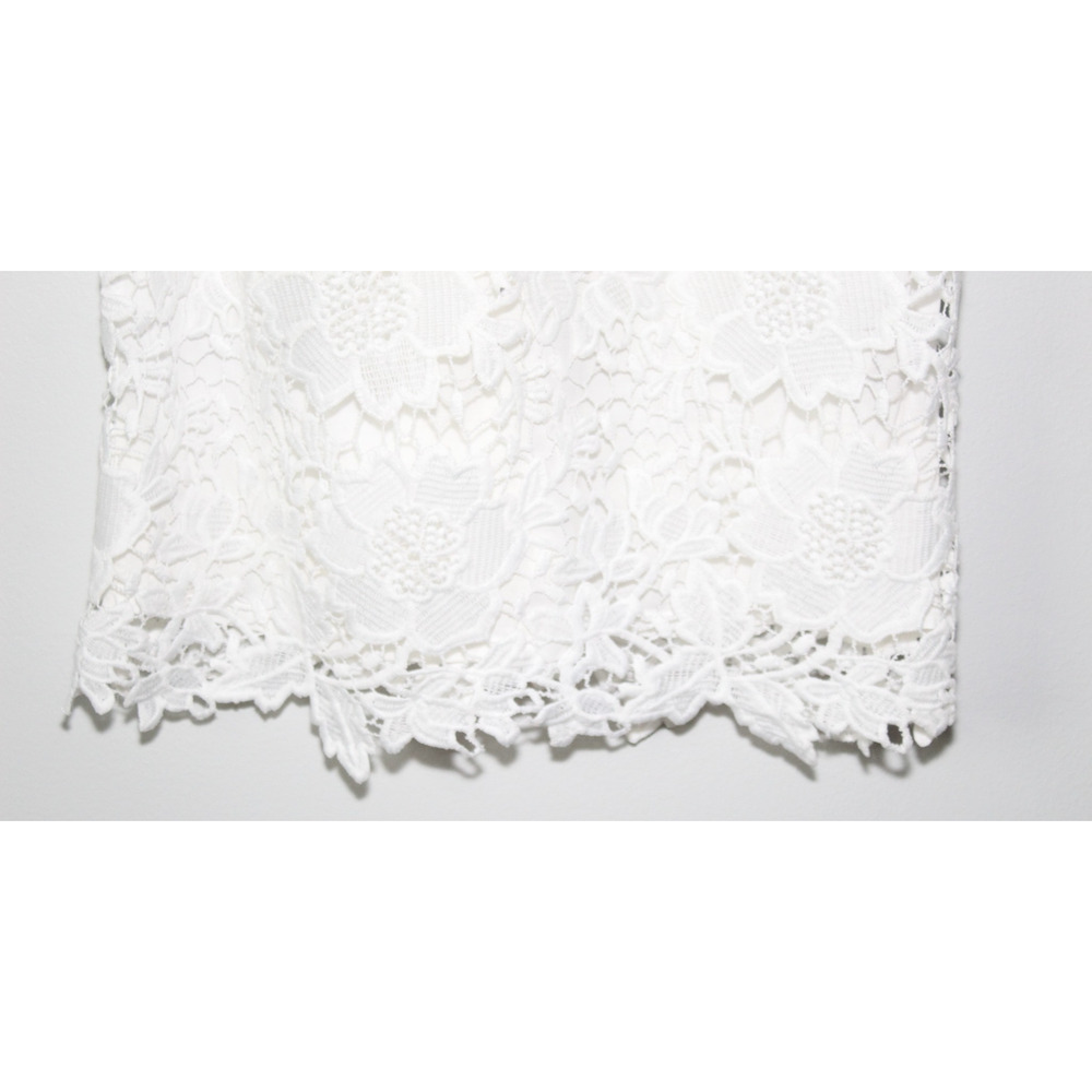NWT White House Black Market Crochet Cami Top White Women's Size Small H13044 - Picture 8 of 16